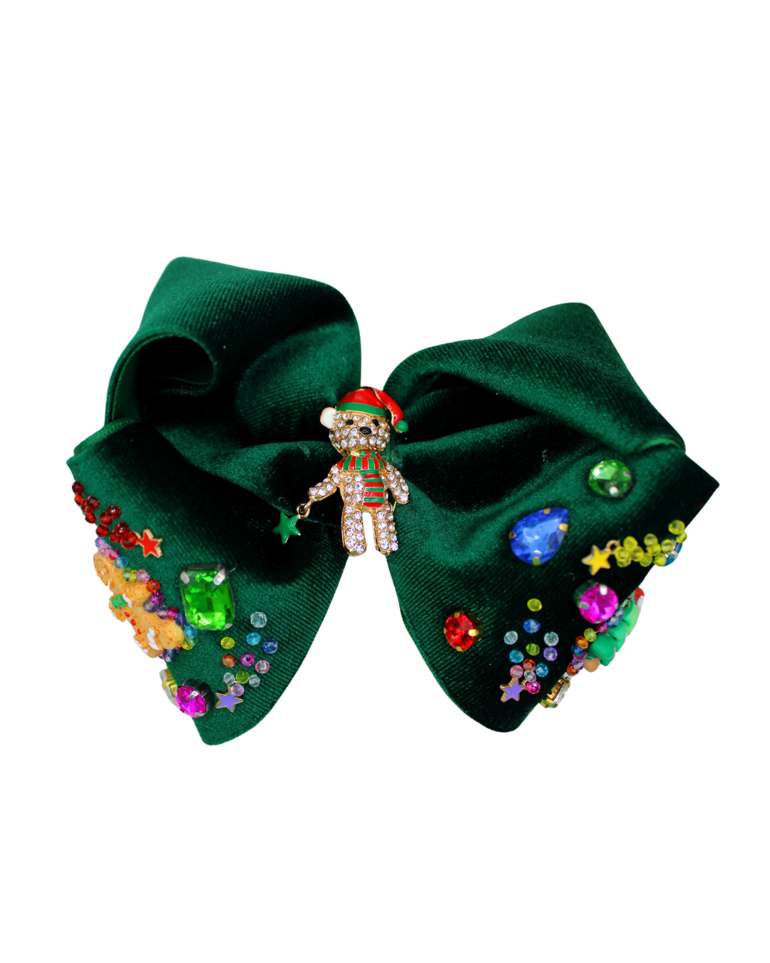 THE CHRISTMAS STAR BEAR - Moños de Navidad para niñas