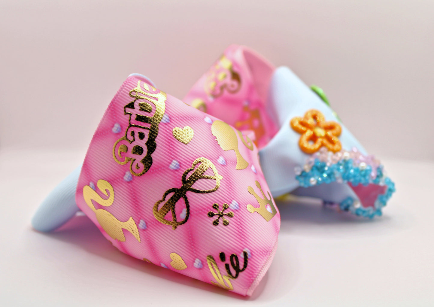 BEACH BARBIE - Moños para niñas