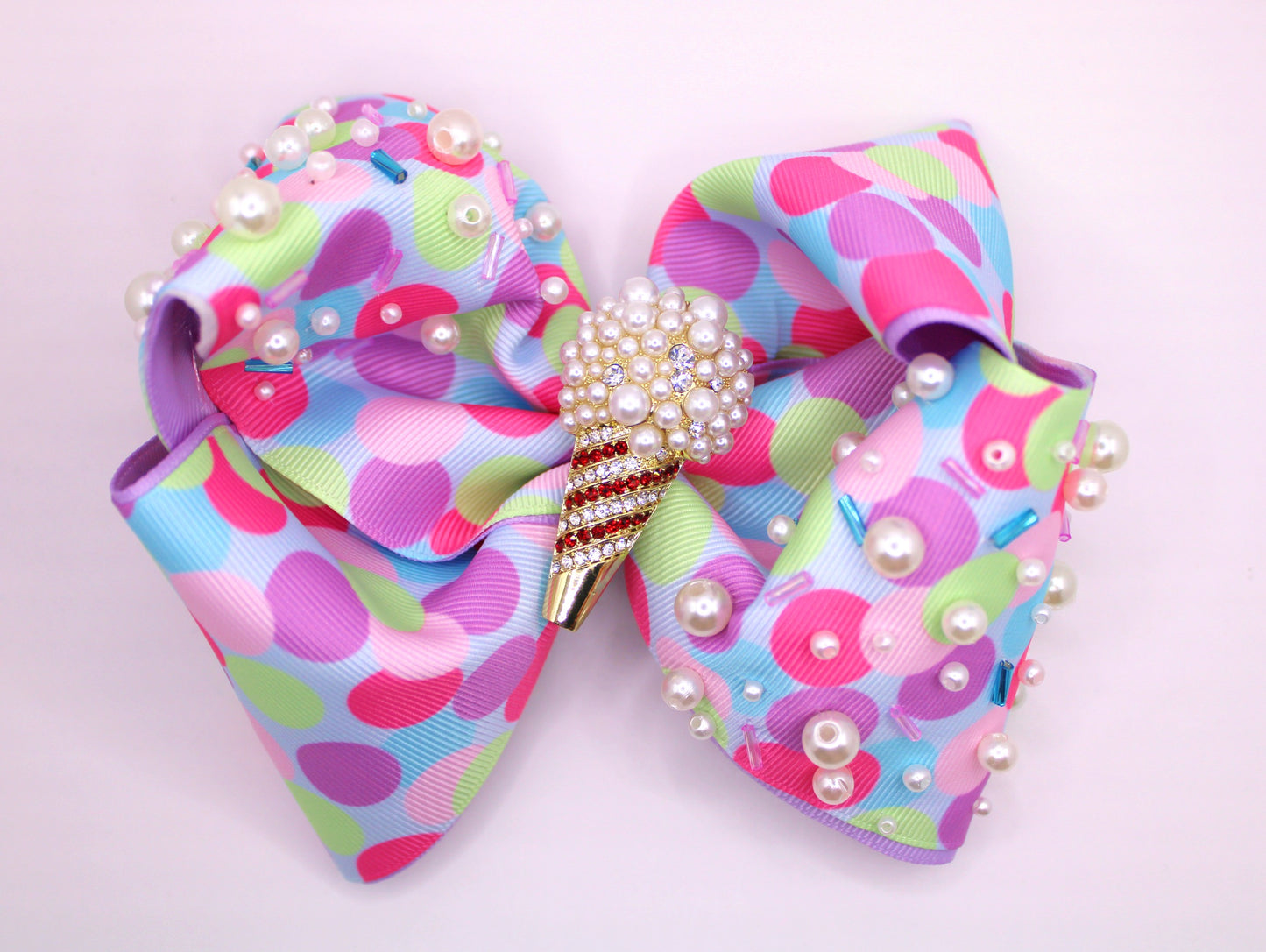 ICE CREAM BLING - Moños para niñas