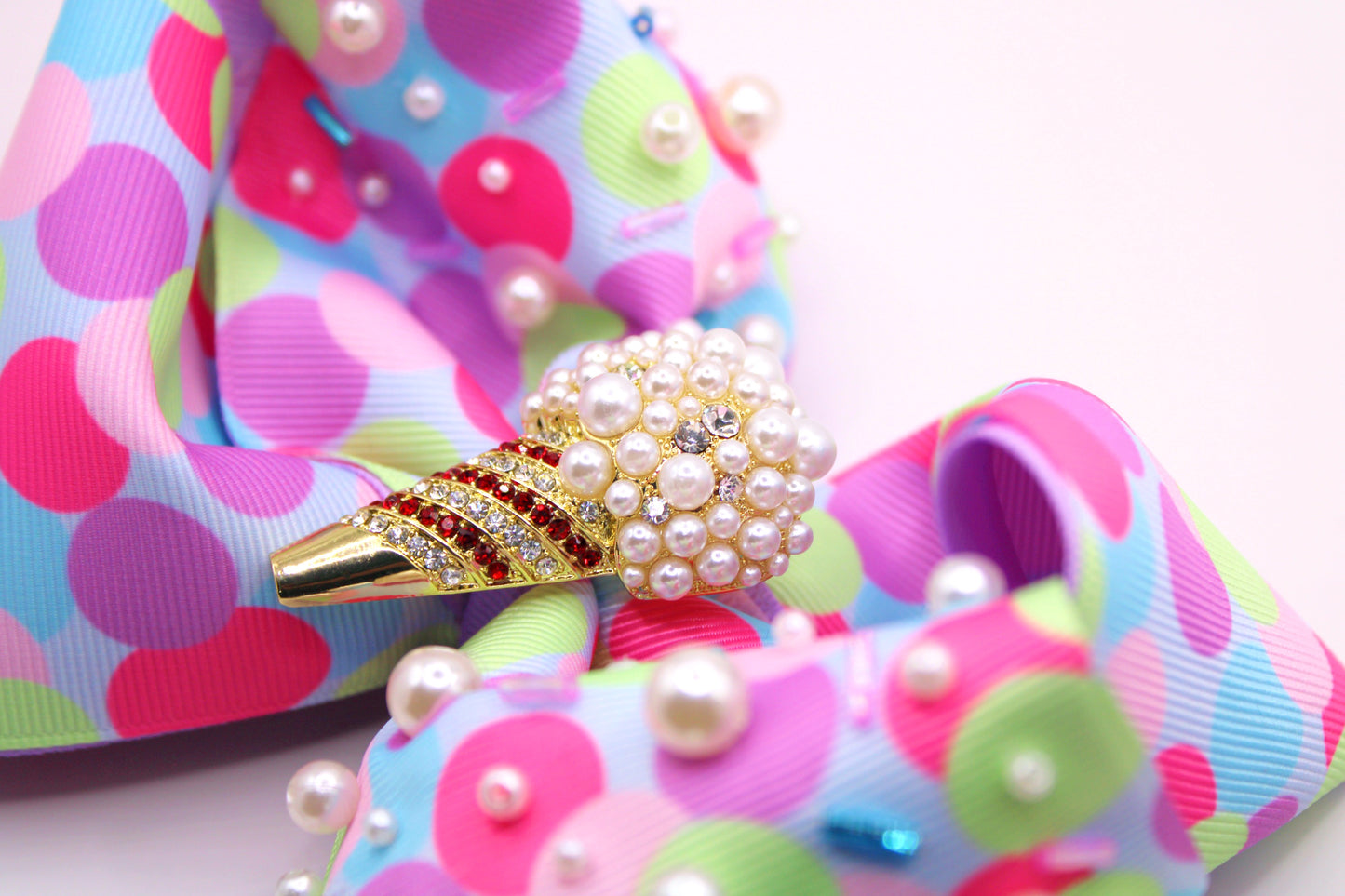 ICE CREAM BLING - Moños para niñas