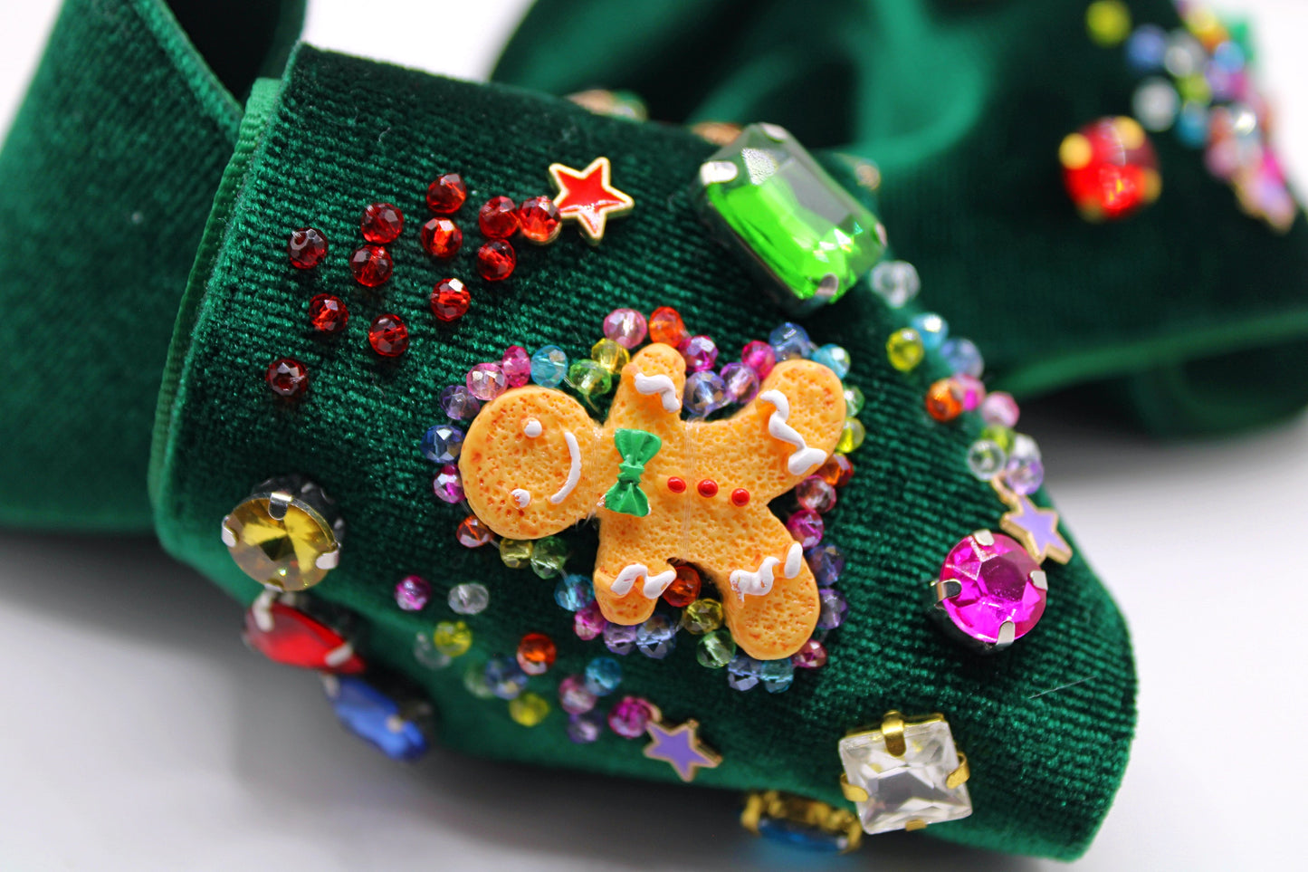 THE CHRISTMAS STAR BEAR - Moños de Navidad para niñas