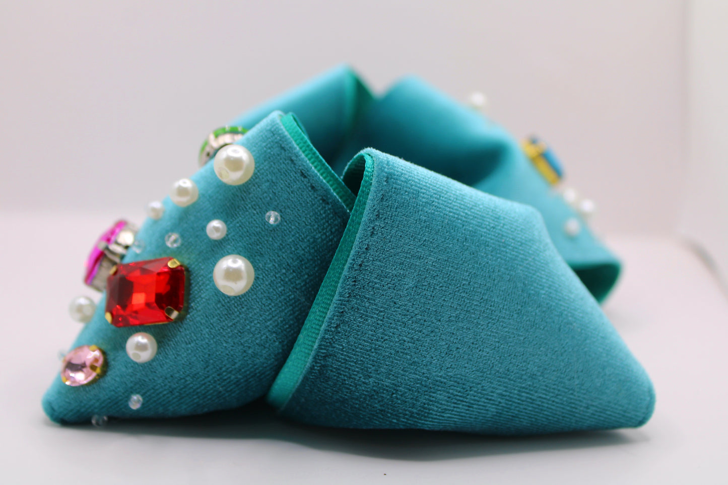 CANDY CANE TWIST - Moños de navidad para niñas