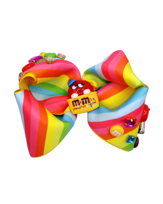M&M’s CUPS AND RAINBOWS - Moños para niñas