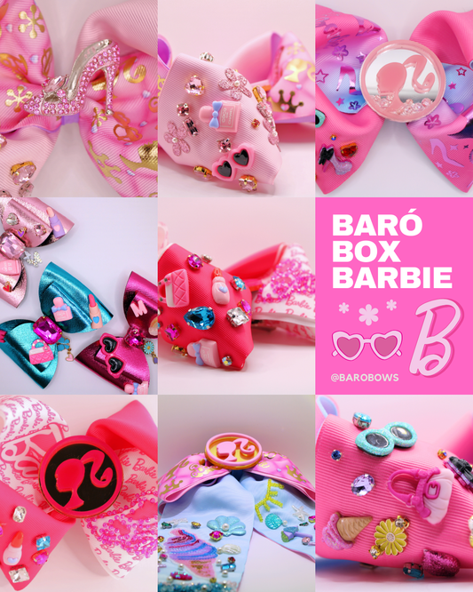 BARÓ BOX BARBIE - Moños de Barbie para niñas