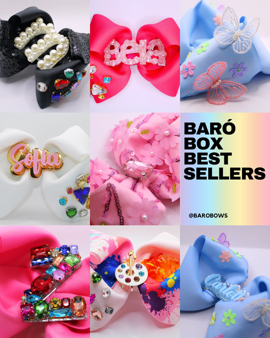 BARÓ BOX BEST SELLERS - Moños para niñas