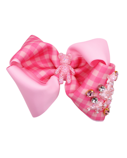 BEAR BOW SO PINK - Moños para niñas