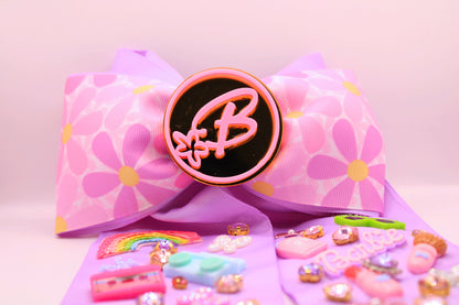 BARBIE FLOWER POWER - Moño corbata para niñas