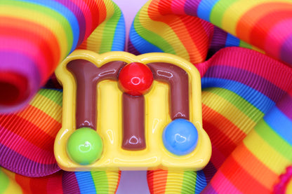 M&M’s TASTE THE RAINBOW! - Moños para niñas