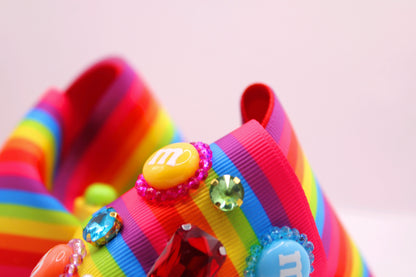 M&M’s TASTE THE RAINBOW! - Moños para niñas