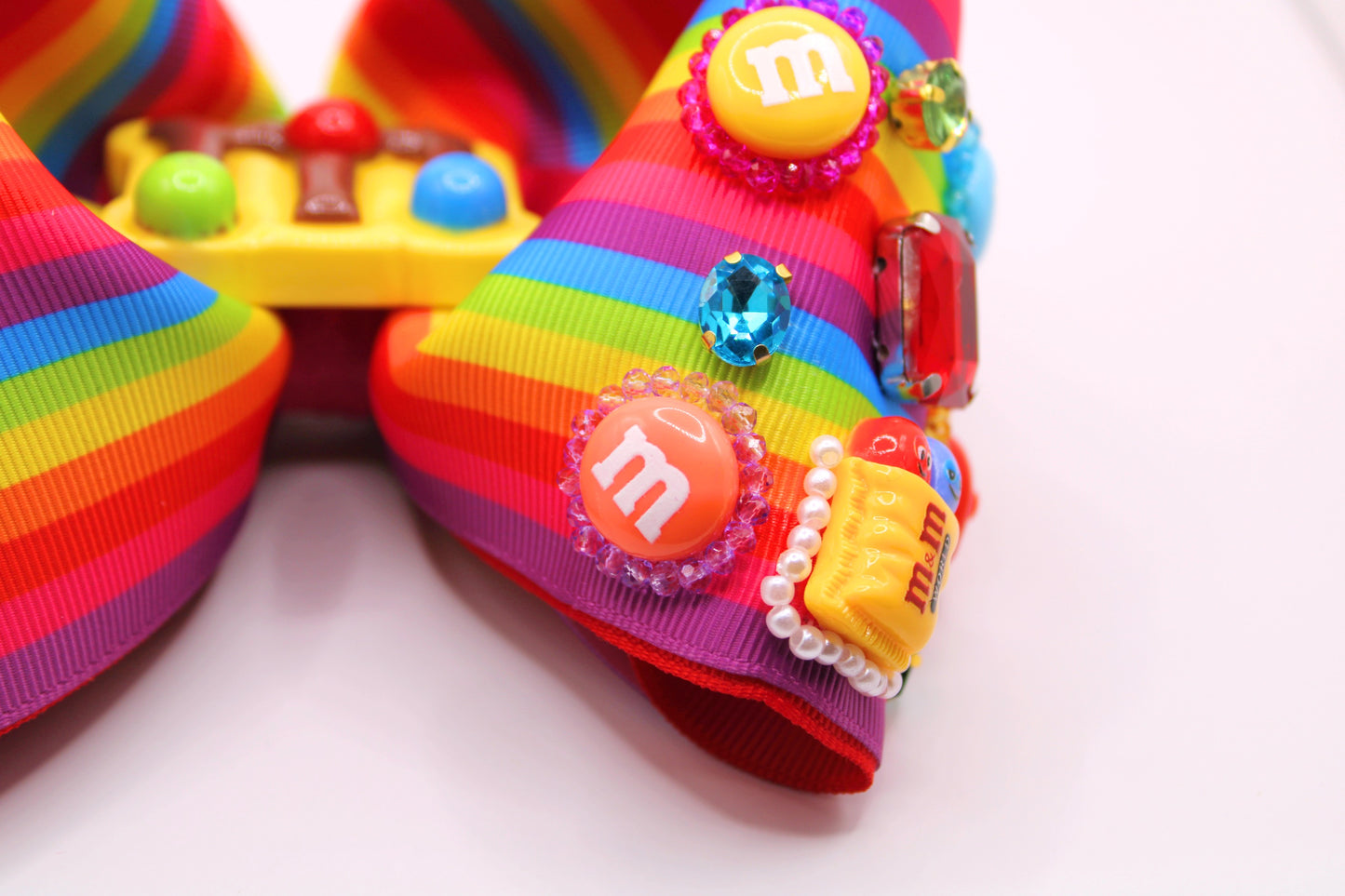 M&M’s TASTE THE RAINBOW! - Moños para niñas