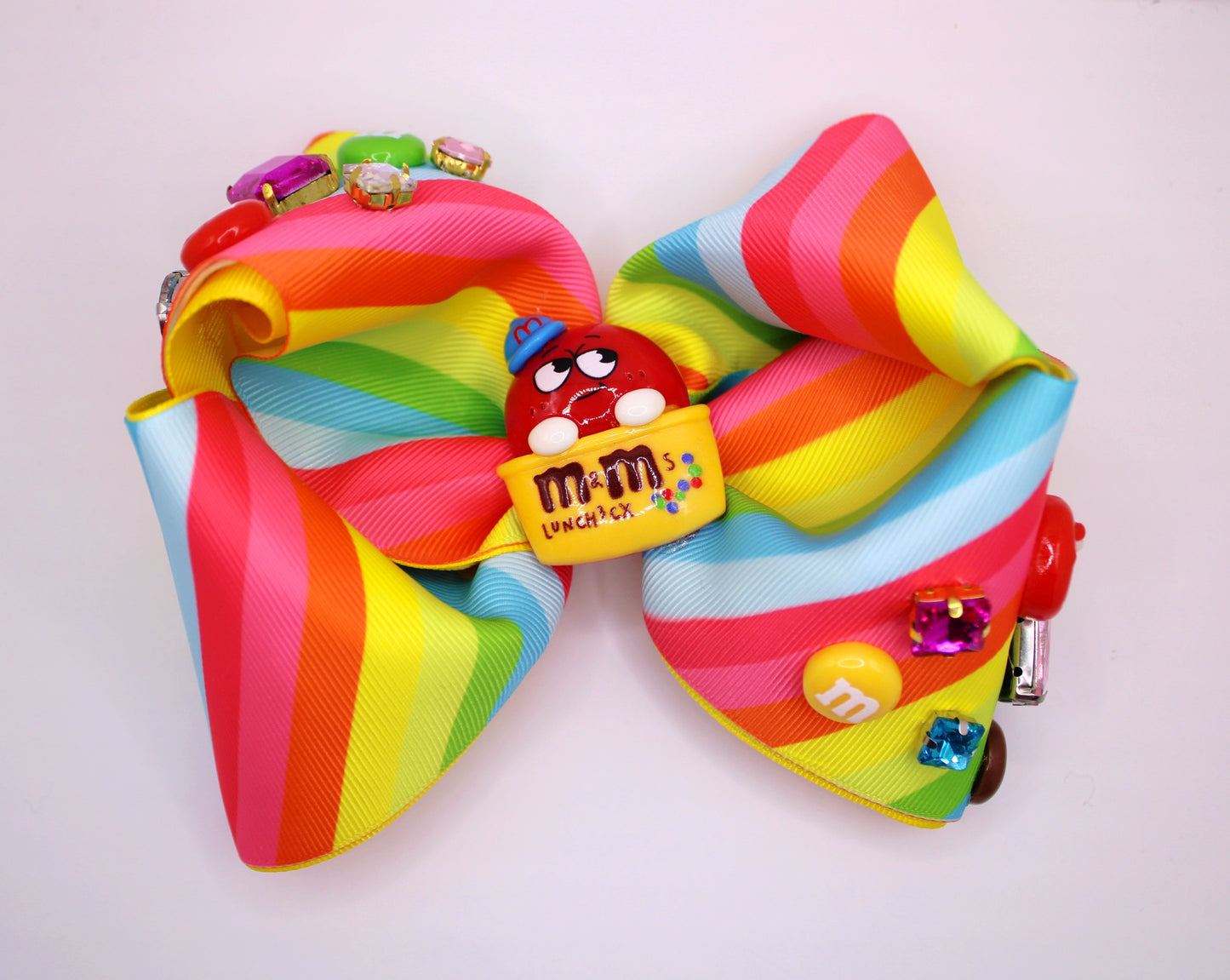 M&M’s CUPS AND RAINBOWS - Moños para niñas