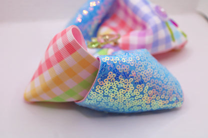 SOFT MEADOW - Moños para niñas bordados