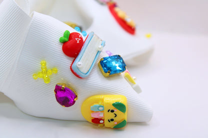 PAULA GLITTER PENCIL - Moños escolares personalizados