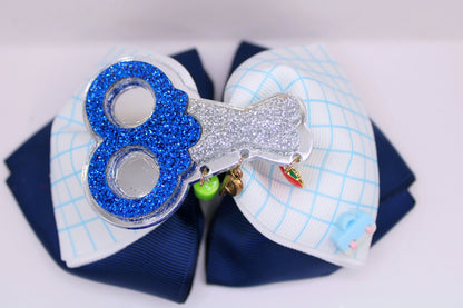 PAULA SCISSORS TUXEDO - Moños escolares personalizados