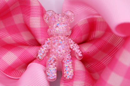 BEAR BOW SO PINK - Moños para niñas